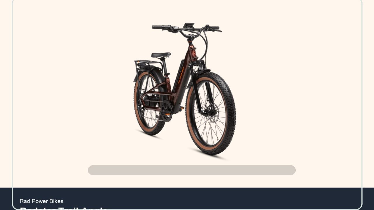 Fat Tire vs Commuter E-Bike: Which Style Fits Your Riding? cover image featuring Rad Power Bikes Radster Trail Angle