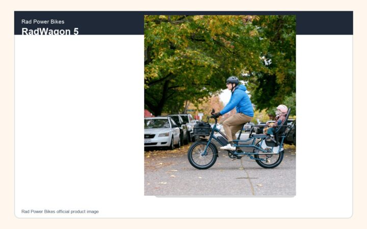 How to Store an E-Bike Battery in Winter: Cold Weather Care for U.S. Riders cover image featuring Rad Power Bikes RadWagon 5