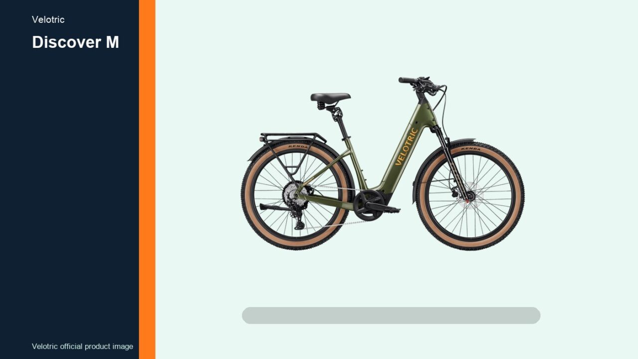 Velotric vs Aventon vs Rad Power Bikes: Which U.S. E-Bike Brand Fits You? cover image featuring Velotric Discover M